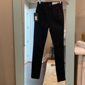 Rag and bone brand new black high rise skinny jeans